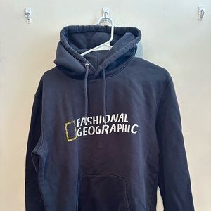 EGY Boy fashional Geographic Hoodie Pullover Sweatshirt Unisex Large